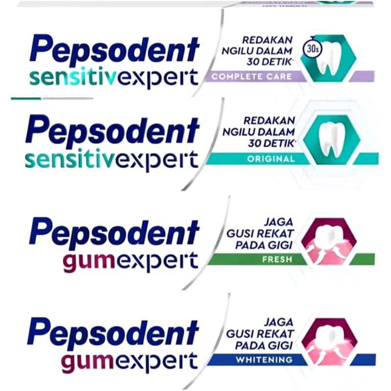 Pepsodent Sensitive Mineral Expert Whitening/Original 100gr~ Pepsodent Sensitive Original 100%