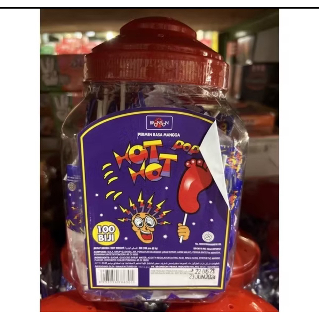 

Permen Kaki Hot Hot Toples