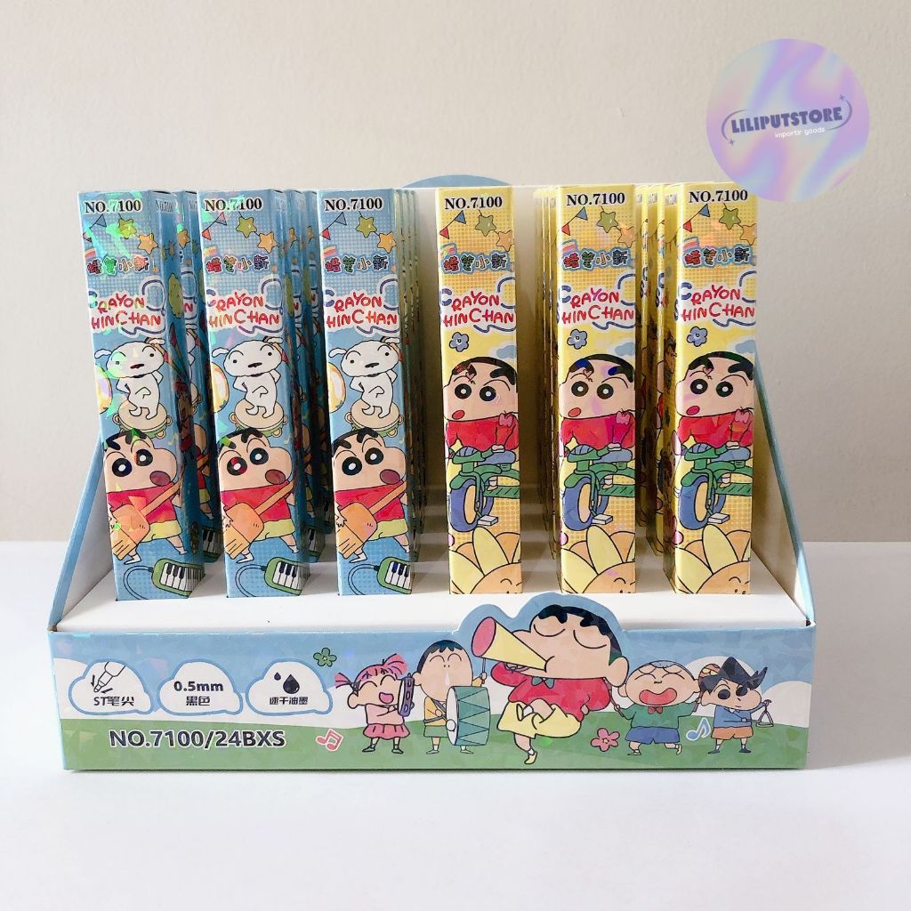 

Shinchan Blind Box Pen L Per Pcs Ketebalan 0.5mm