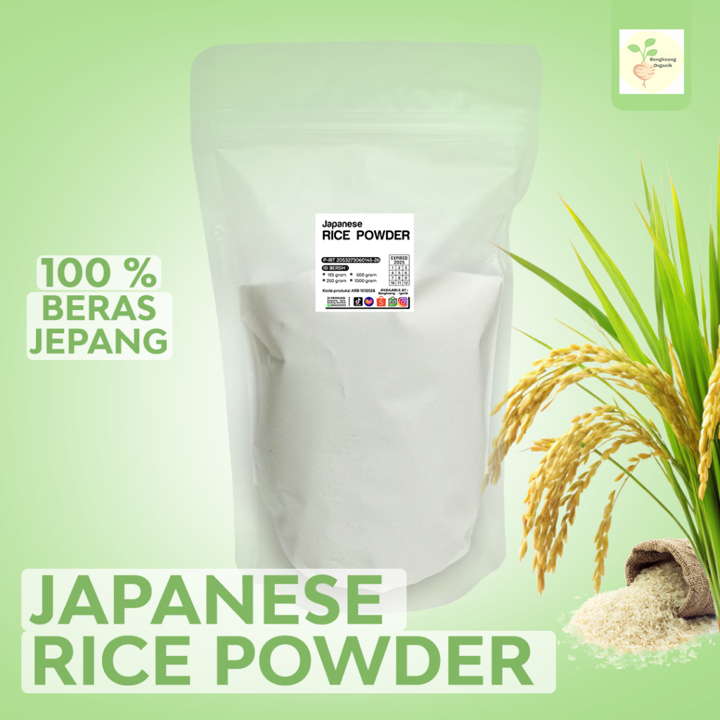 

Bubuk Beras Jepang 250gr (Japanese Rice Powder)