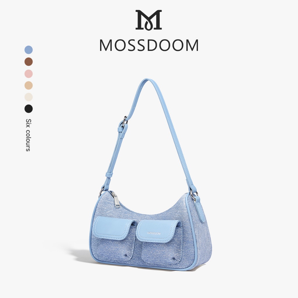 MOSSDOOM Tas Wanita Liora Bag Tas Bahu Klasik Tren Fashion Shoulder Bag Wanita Santai
