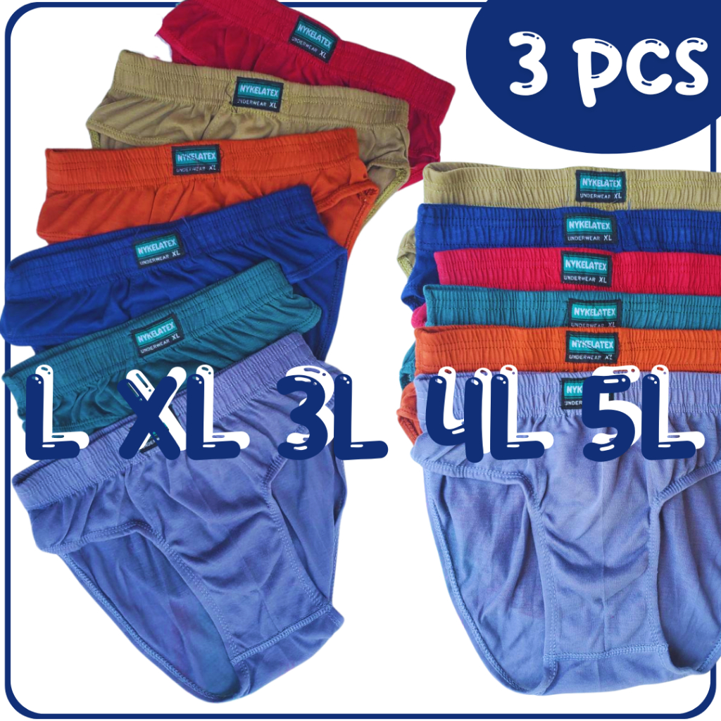 3 PCS CELANA DALAM COWOK CD PRIA KARET KECIL MURAH HARIAN OEMAH DALEMAN99