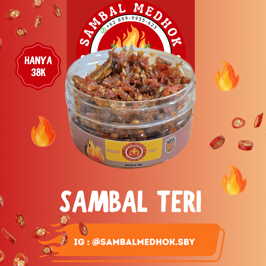 

Sambal Teri | SAMBAL MEDHOK ASLI SURABAYA