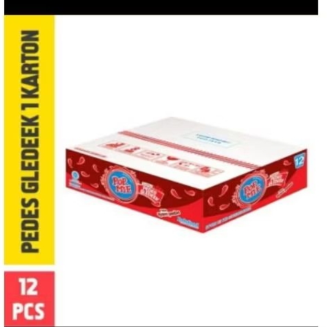 

Pop mie goreng pedes gledek 1 dus isi 12pcs
