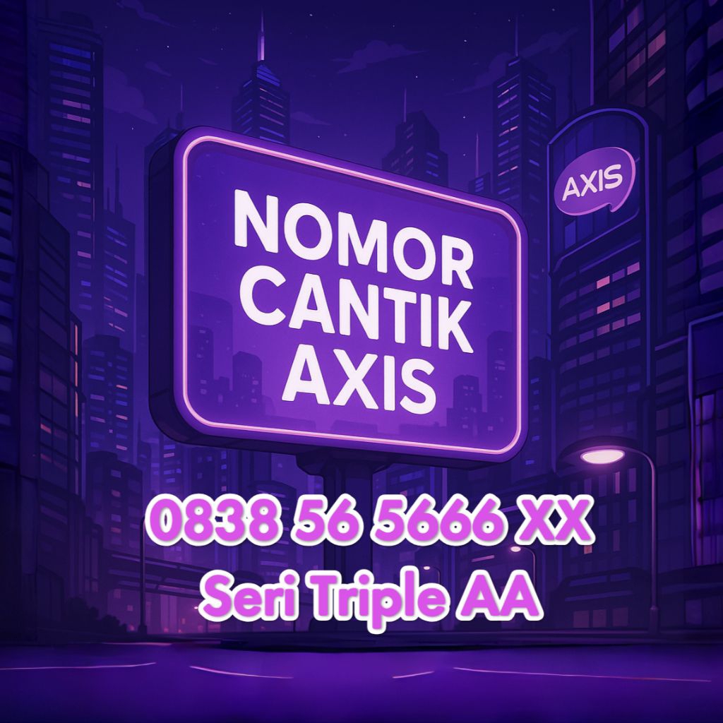 NOMER CANTIK AXIS SERI TRIPLE AA 0838 56 5666 XX