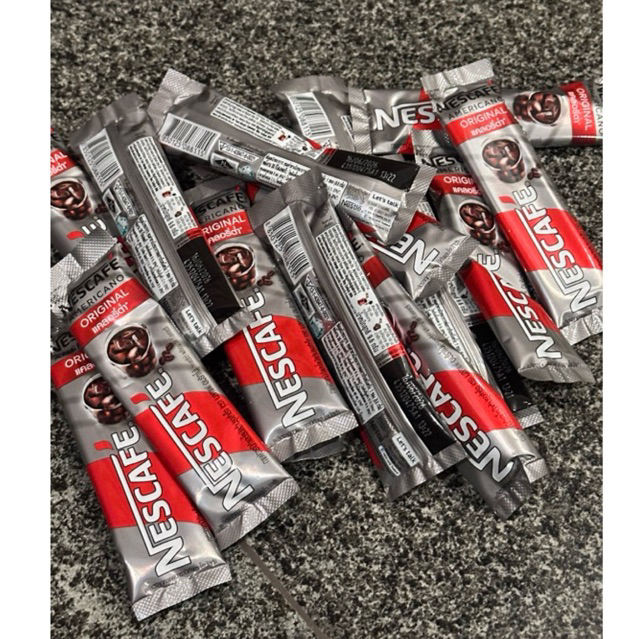 

nescafe americano sachet 9g | kopi nescafe amerikano thailand