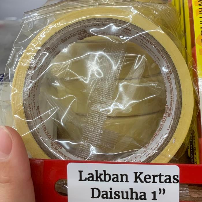 

Lakban Kertas Daisuha / Isolasi Kertas / Selotip Kertas /