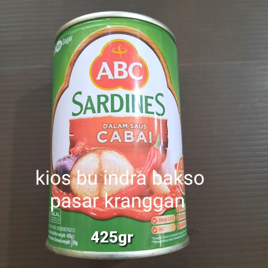 

ABC sardines cabai 425 gr