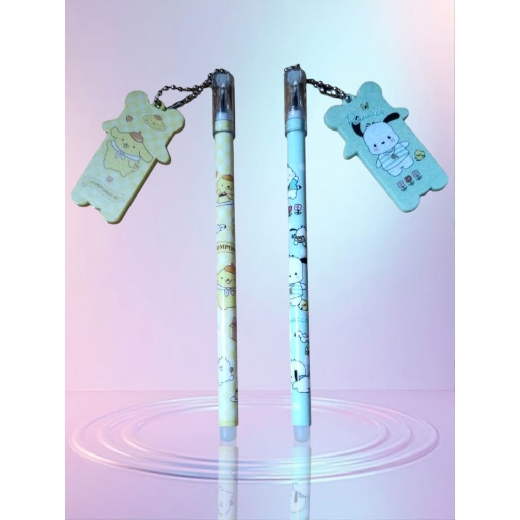 

Pulpen gel sanrio kaca/bolpaint kaca sanrio/pen gel kaca sanrio