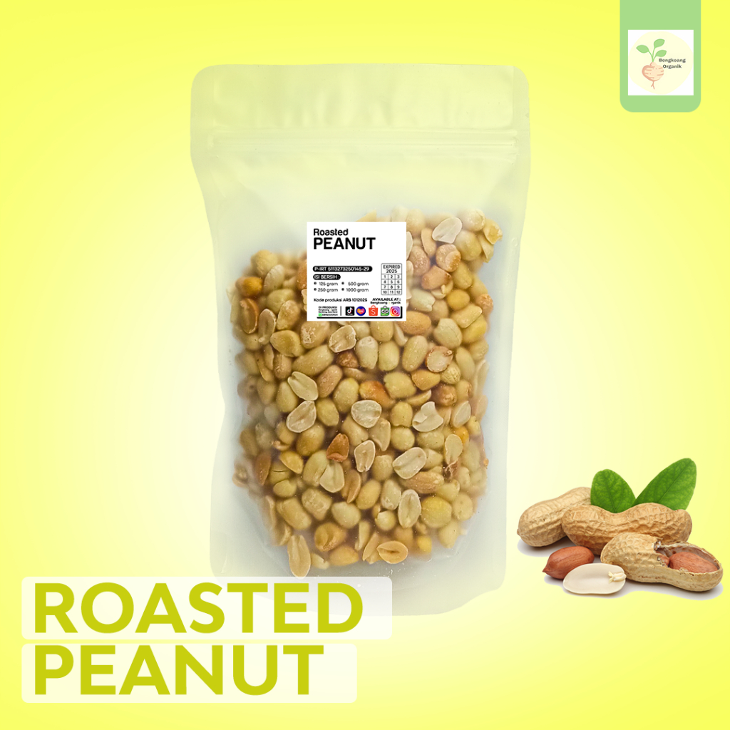 

Premium - Roasted Peanut 1kg - Kacang Tanah Kupas Oven