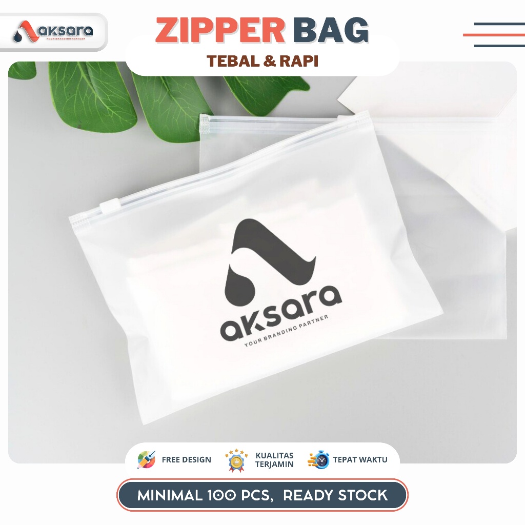 

50 Pcs Zipper Doff/BURAM Plastik Packaging Plastik Pakaian Plastik Custom Plastik Mika Organizer