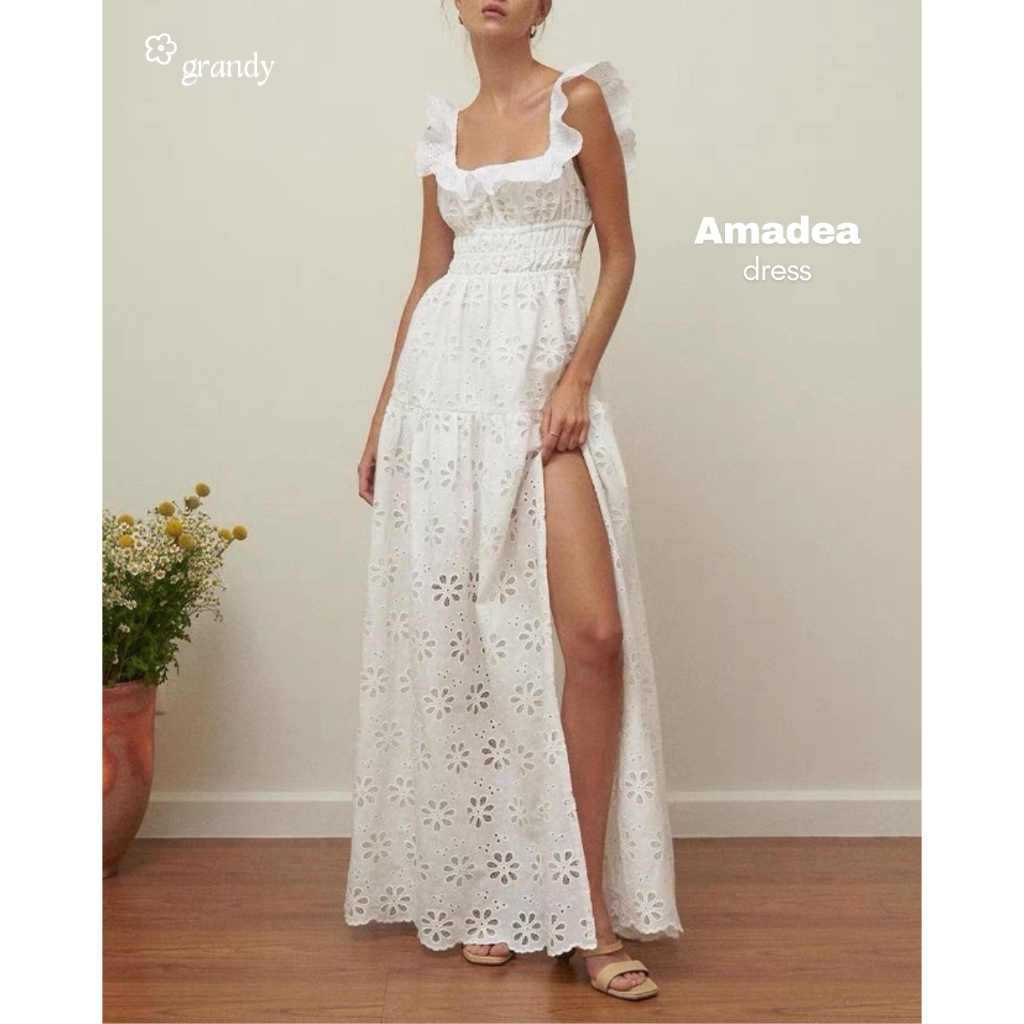 【𝗥𝗘𝗔𝗗𝗬】 GRANDY - Amadea Dress / Terusan Wanita Beach Party Dress