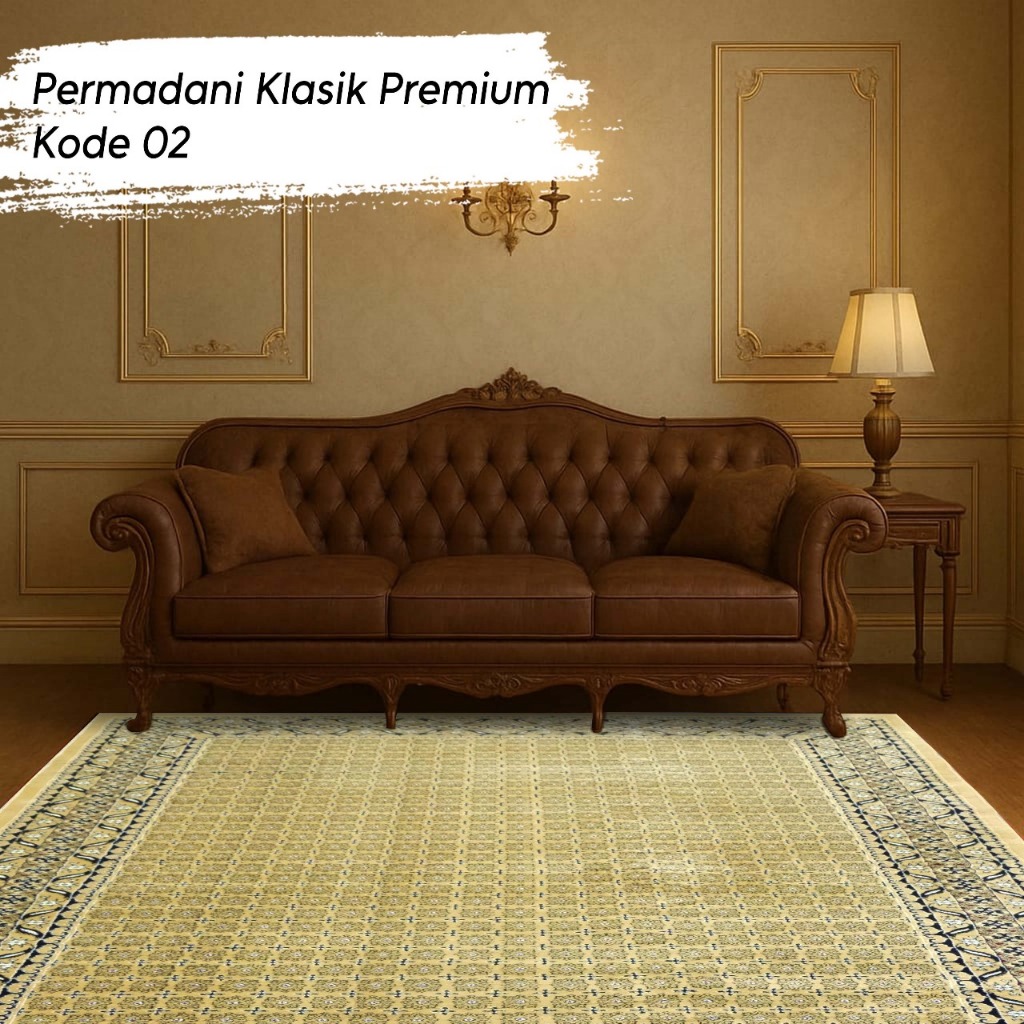 ( Martha Karpet ) Karpet Permadani Klasik Premium Ukuran Jumbo 260x470 cm Karpet Ekslusif 02