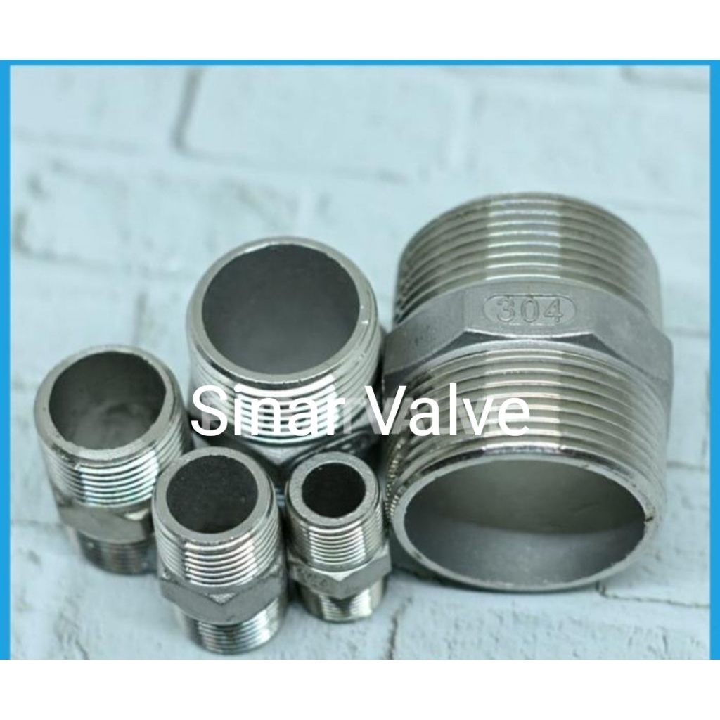 DOUBLE NIPPLE 2-1/2"INCH ss304