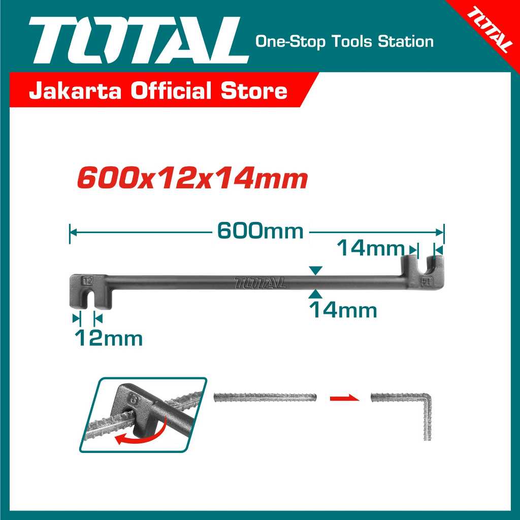 TOTAL Bending Bar THBEB12142