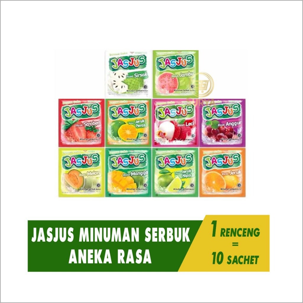 

JASJUS MINUMAN BUBUK RASA - ISI 10 SACHET