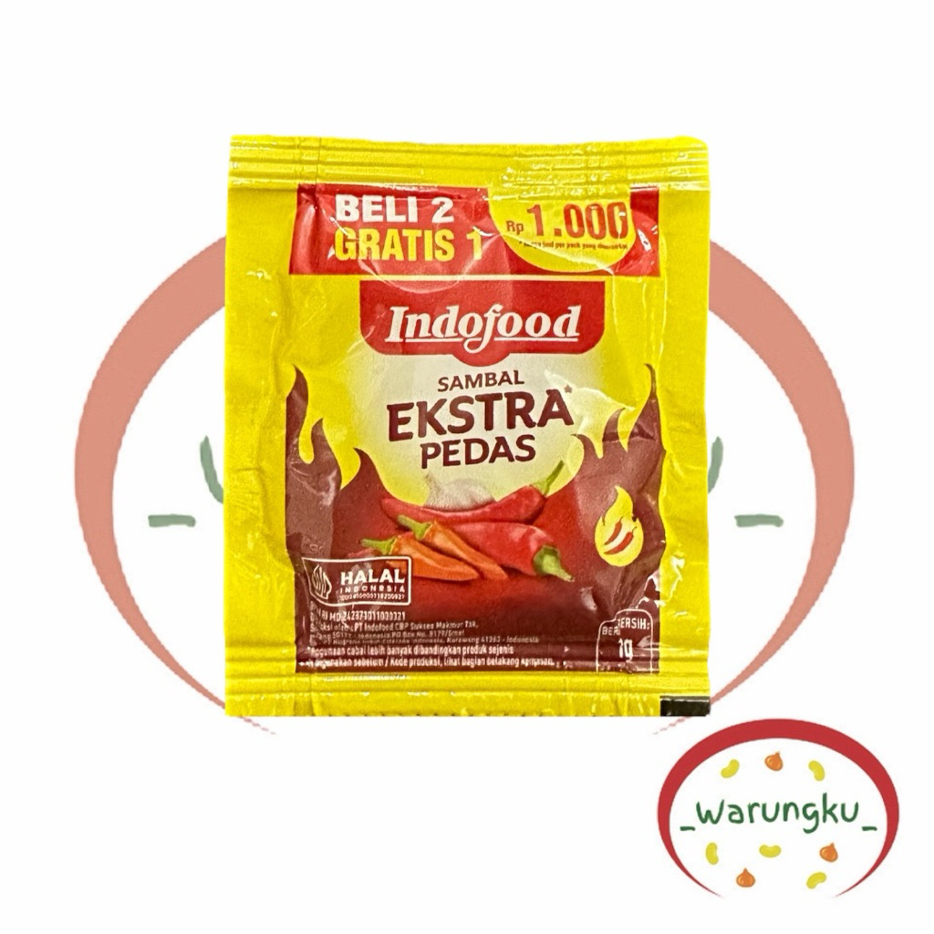 

Indofood SACHET 1pcs Extra Pedas
