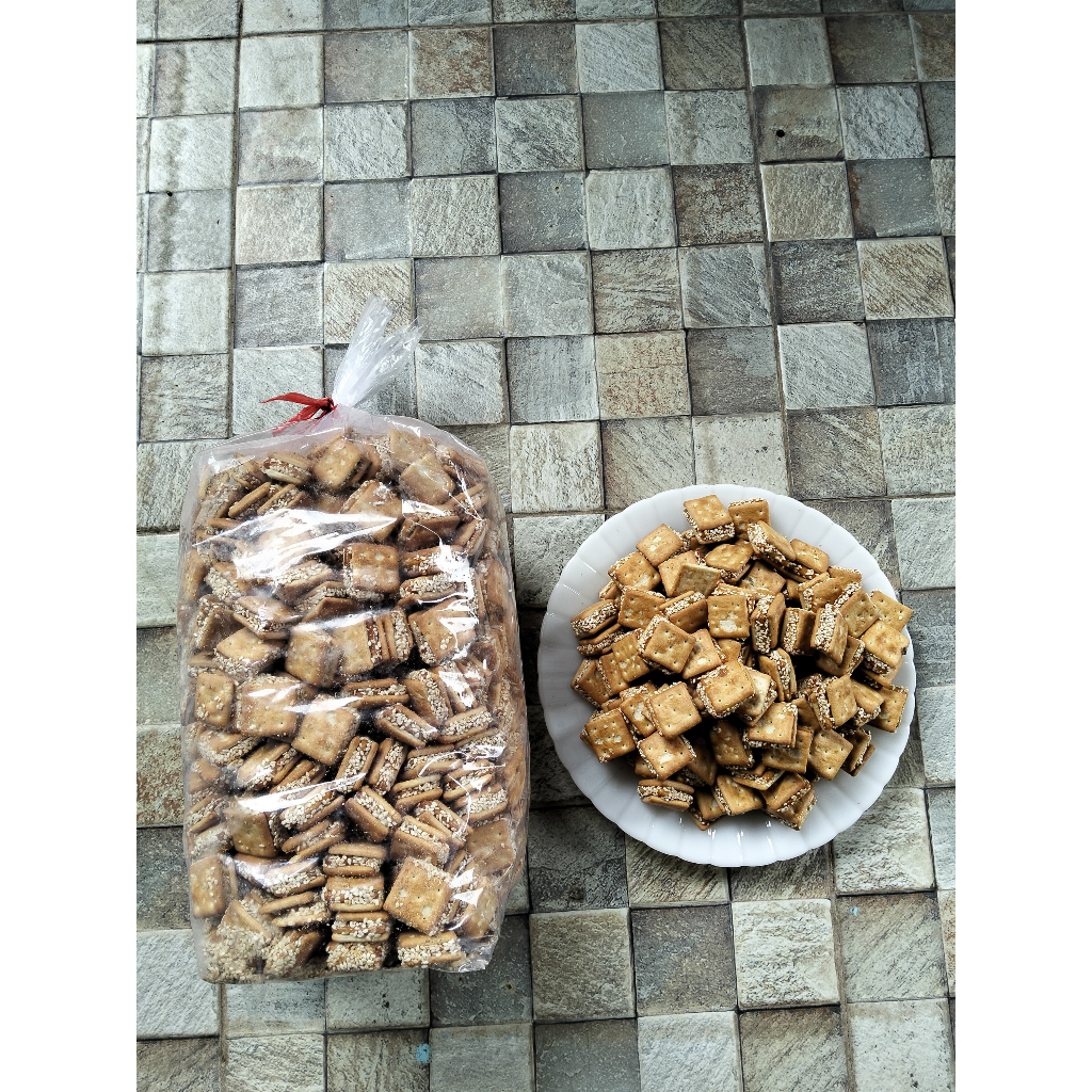 

Sehati Snack - Biskuit Malkis Wijen Hr Cemilan Malkist Crackers Manis Gurih Renyah | 250gr 500gr Ecer