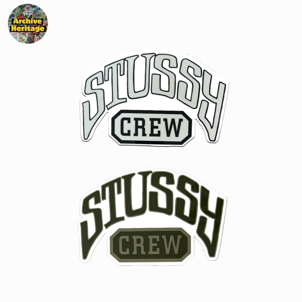 

sticker Stussy Crew Big Font stiker streetwear