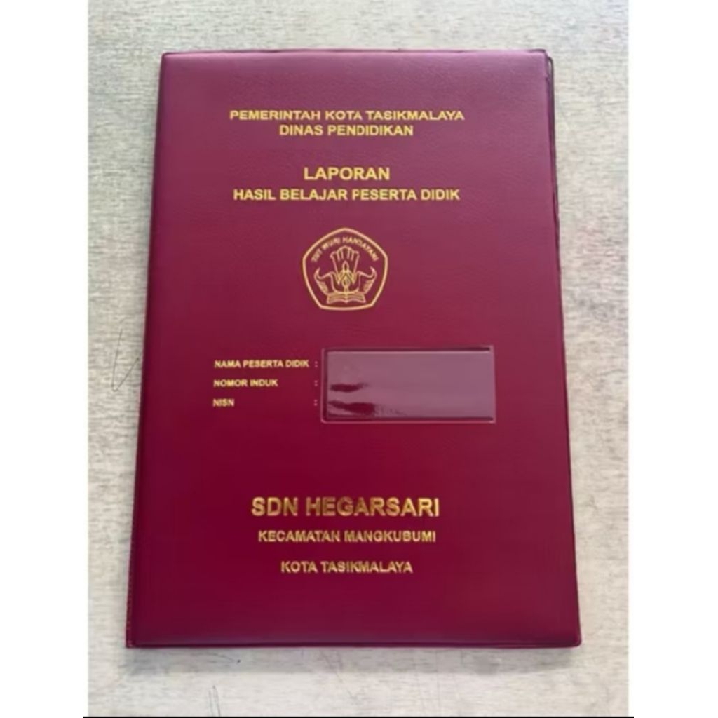 

MAP IJAZAH DAN SAMPUL RAPORT ISI 10 LEMBAR