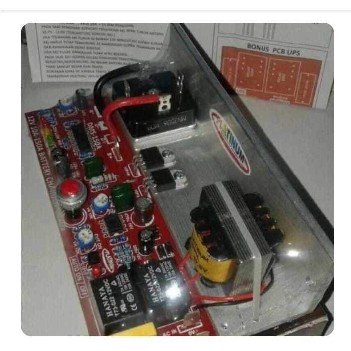 RF5638 kit charger aki otomatis dms 150a platinum bonus pcb ups by PCM LTC GLODOK
