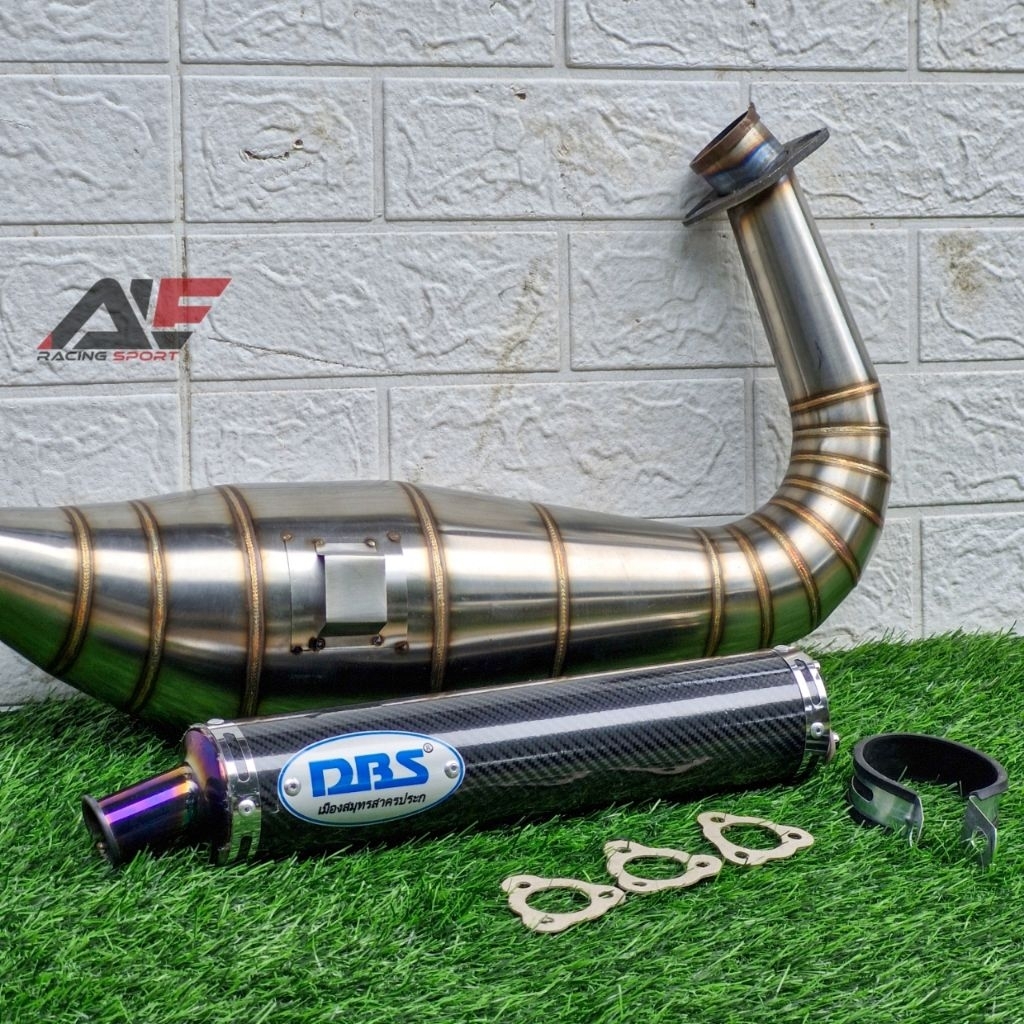 Knalpot Ninja DBS Thailand Carbon stainles anti karat