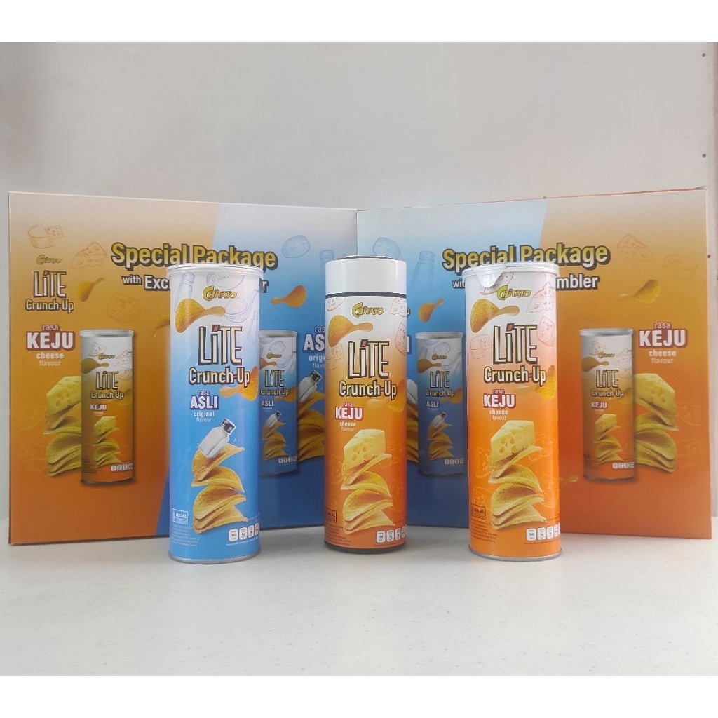 

Special Package ChitatoLite Crunch-Up 2pcs Mix - FREE Tumbler
