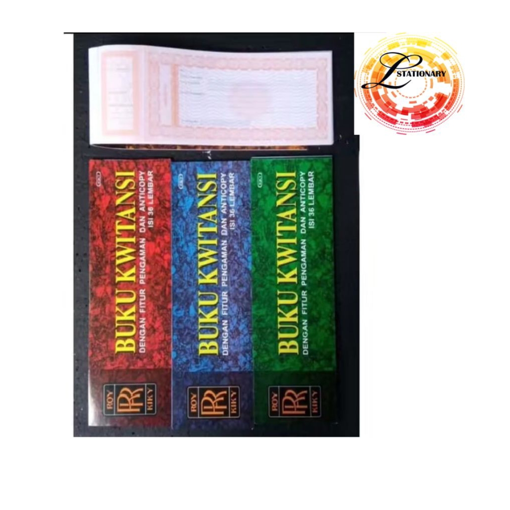 

Kwitansi kecil Kiky Roy 1 pcs isi 36 lembar