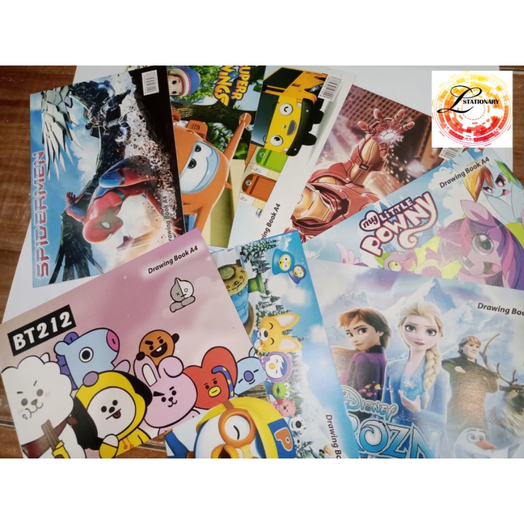 

Buku gambar A4 Drawing Book 1 Pcs isi 8 lembar