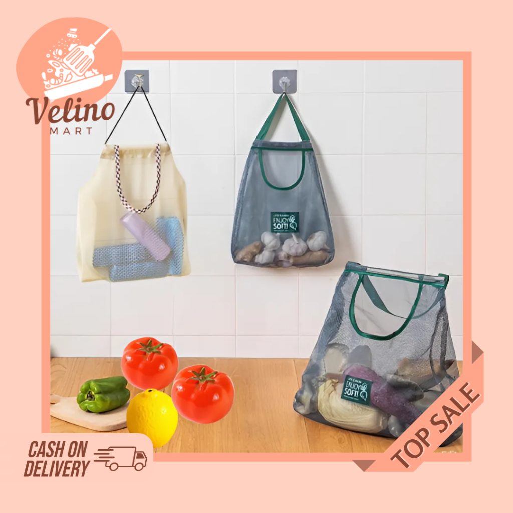 Tas Jaring Belanja Kantong Sayur Bawang  / Tas Keranjang Buah / Tas Jaring Belanja