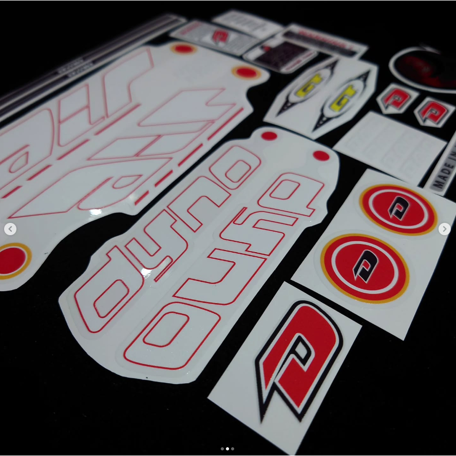 Decal Stike BMX Old Skool Dyno Air 1993