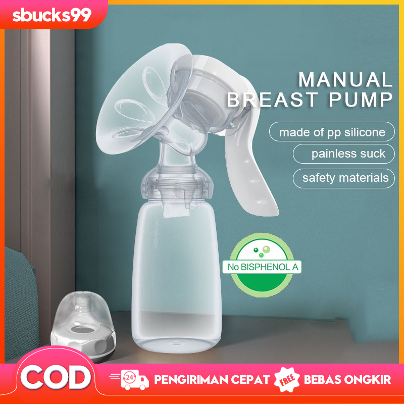 Alat Pemerah Real Bubee Asli Alat Pemerahan ASI Pumping ASI Manual Breast Pump