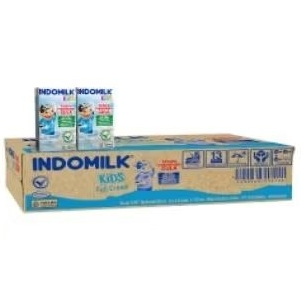 

INDOMILK Kids Susu UHT Full Cream Tanpa Tambahan Gula KOTAK 40 x 115 ML - KARTON