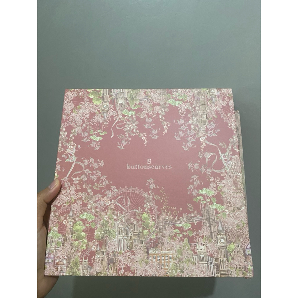 PRELOVED BUTTONSCARVES VARIAN BRITISH 2 WARNA ROSE