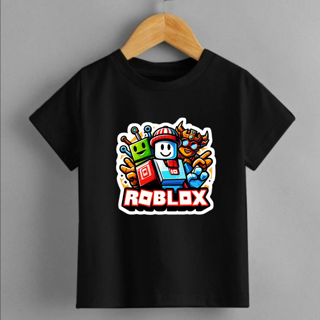 Sophomore - Baju Kaos Atasan Anak Laki Laki Cowok Karakter Game Roblox Space 2-10 tahun kode 4
