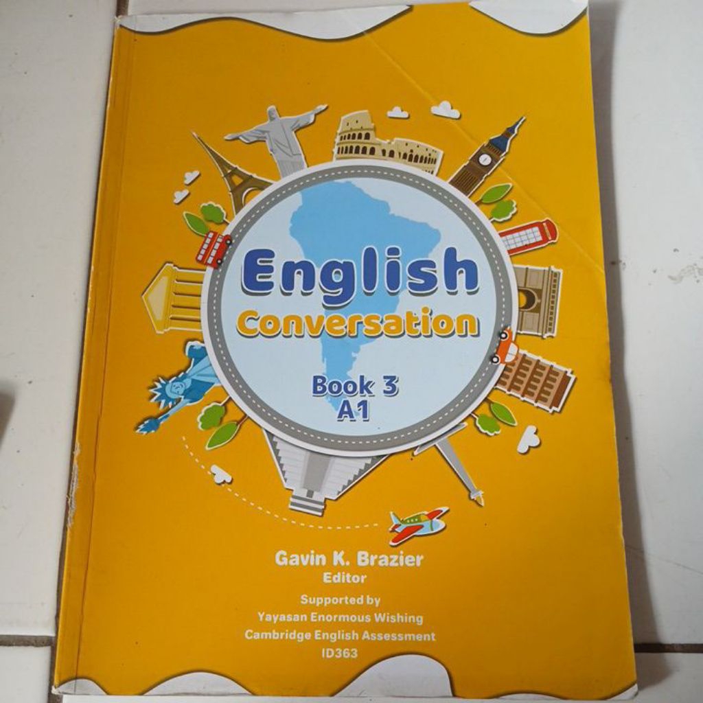 English conversation book 3 A1
