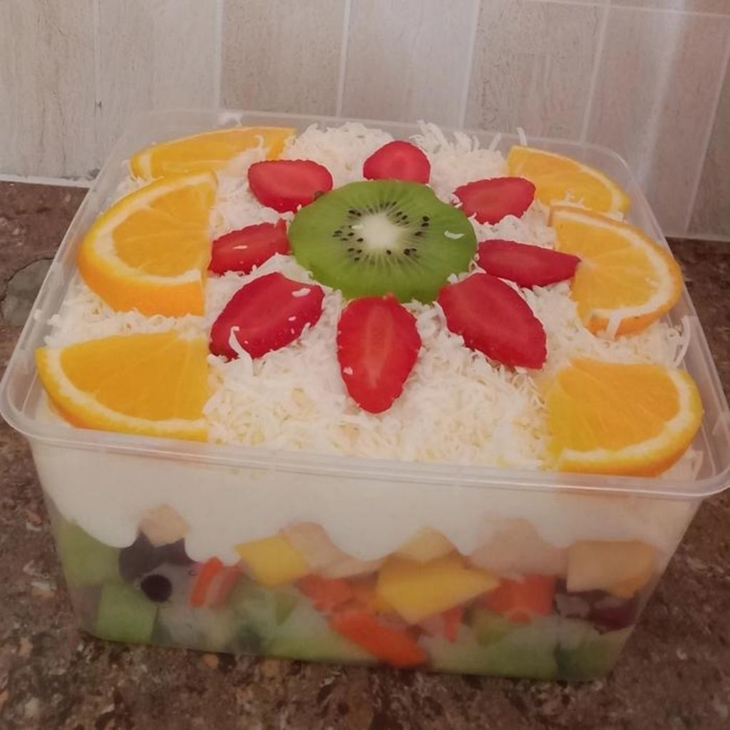 

[pengiriman instant] salad buah 1500ml XXL large