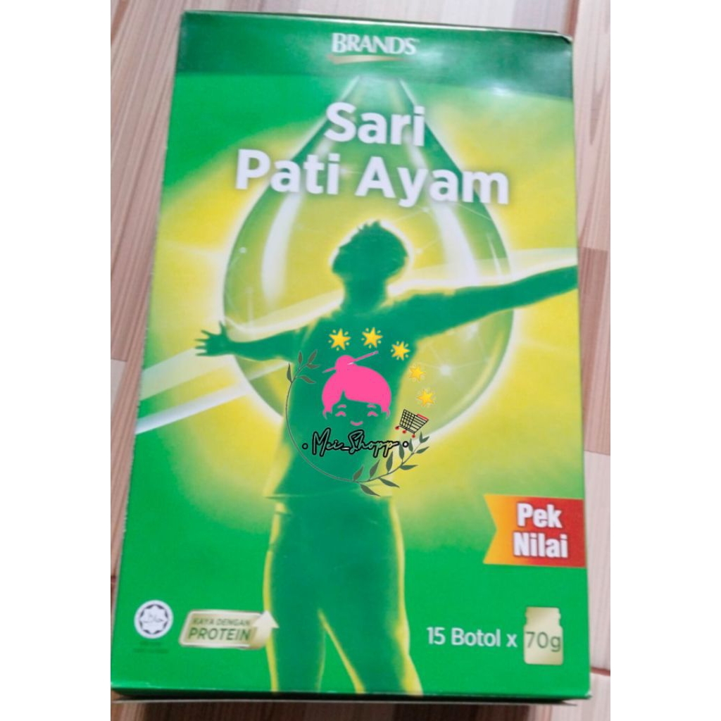 BRANDS ESSENCE OF CHICKEN / SARIPATI AYAM SEBOX 15 BTL ASLI PRODUK MALAYSIA