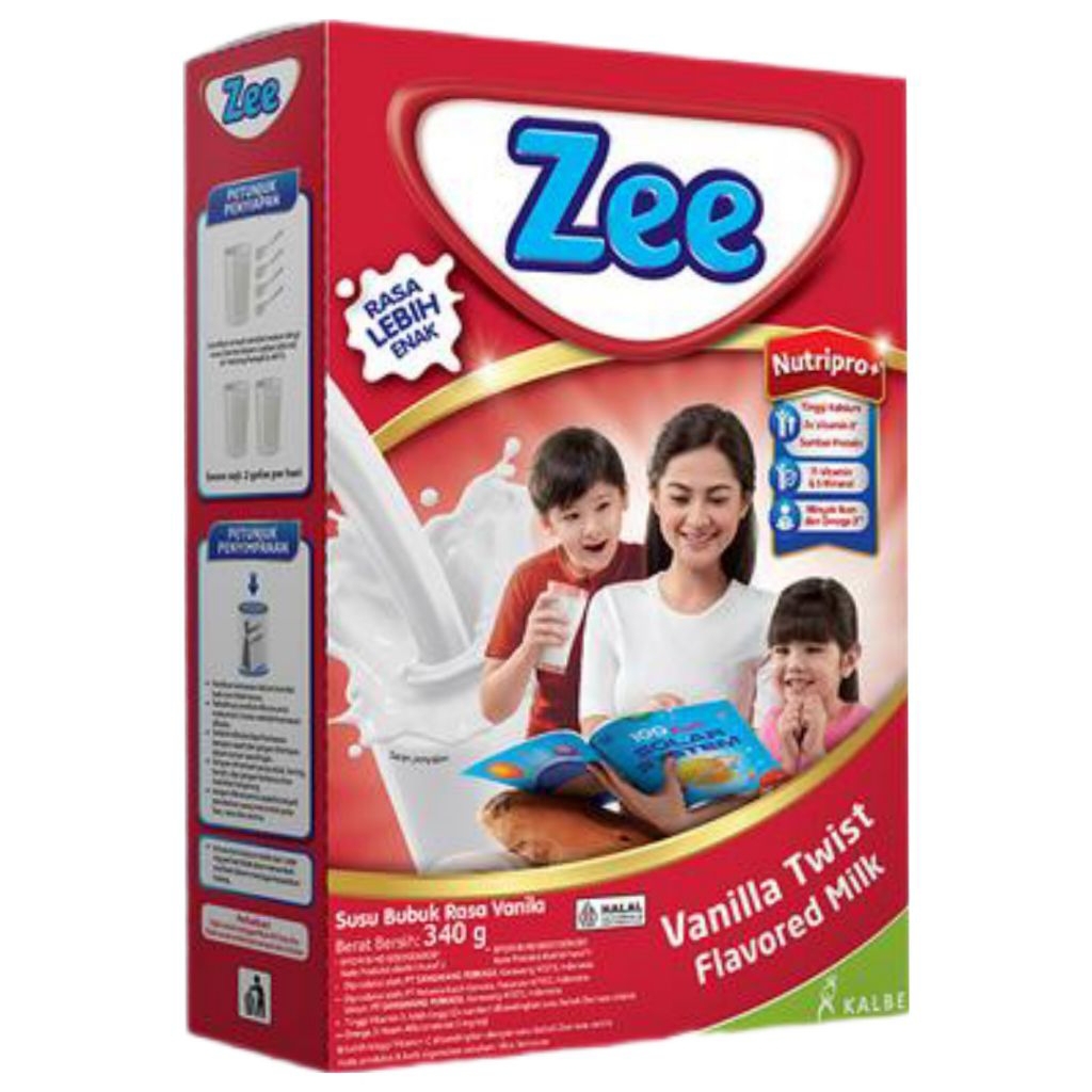 

Zee Susu Bubuk Rasa Vanila Box 340g