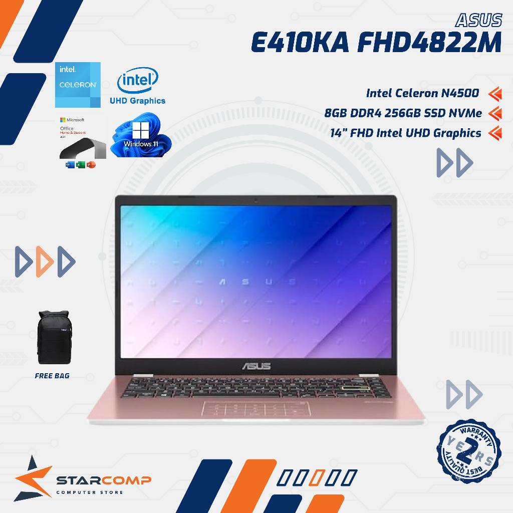 ASUS Vivobook Go 14 E410KA-FHD4822M - Rose Pink