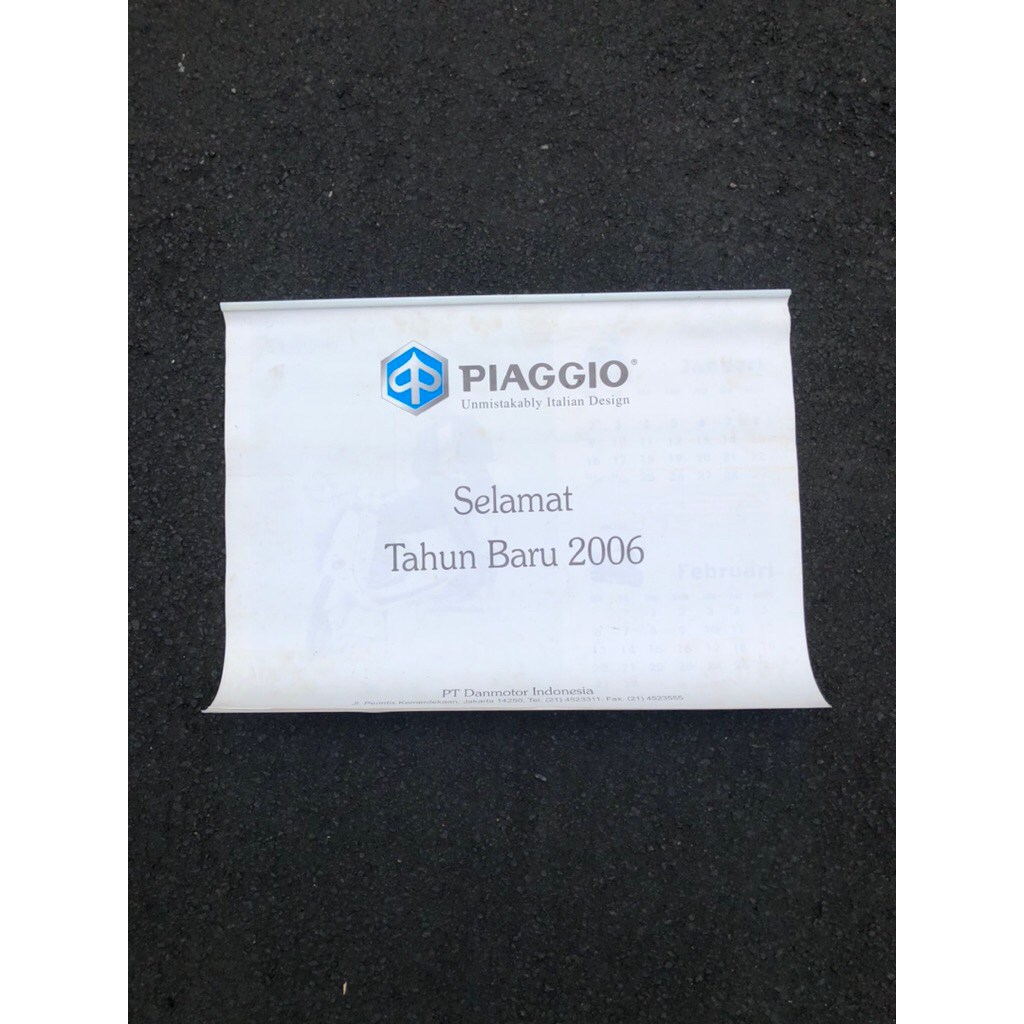 kalender vespa thn 2006 Nos