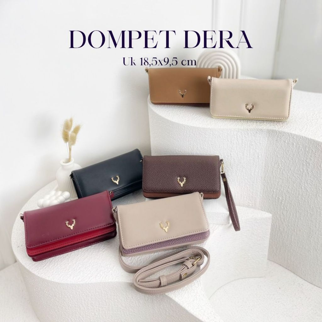 Dompet Wanita DOMPET DERA Dompet Panjang [Free Tali Panjang]