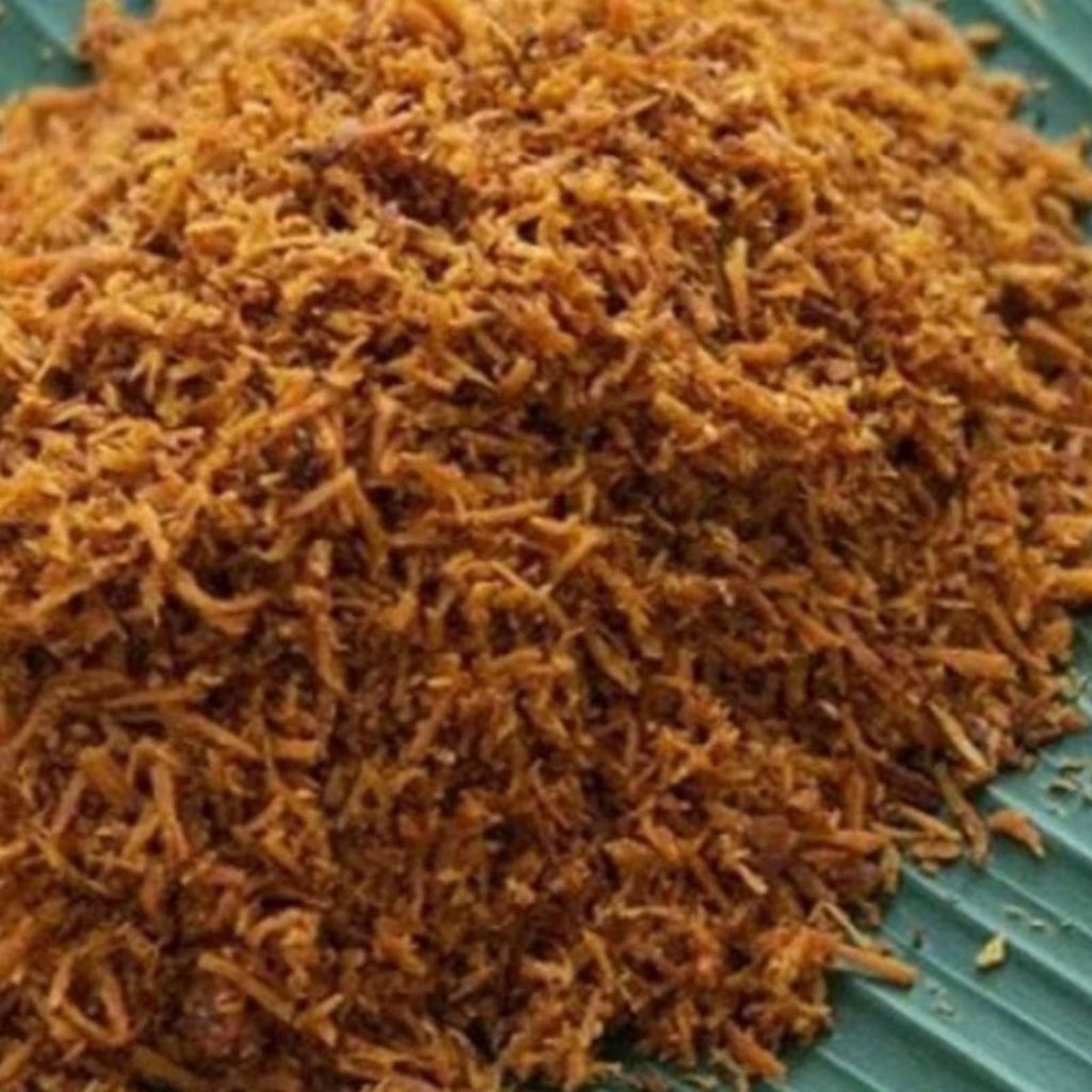 

Serundeng Kelapa Premium – Serundeng Kering Tahan Lama Tanpa Pengawet – 250gr