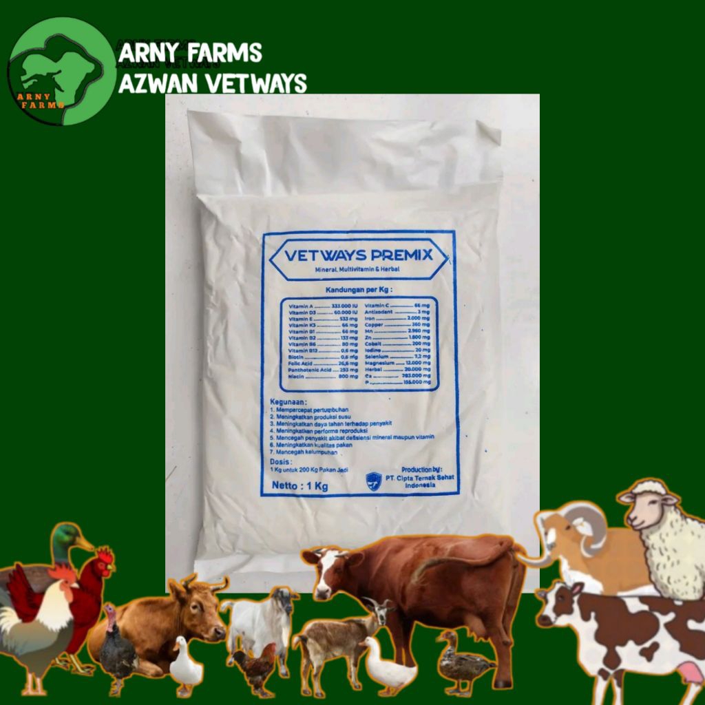 VETWAYS PREMIX 1KG