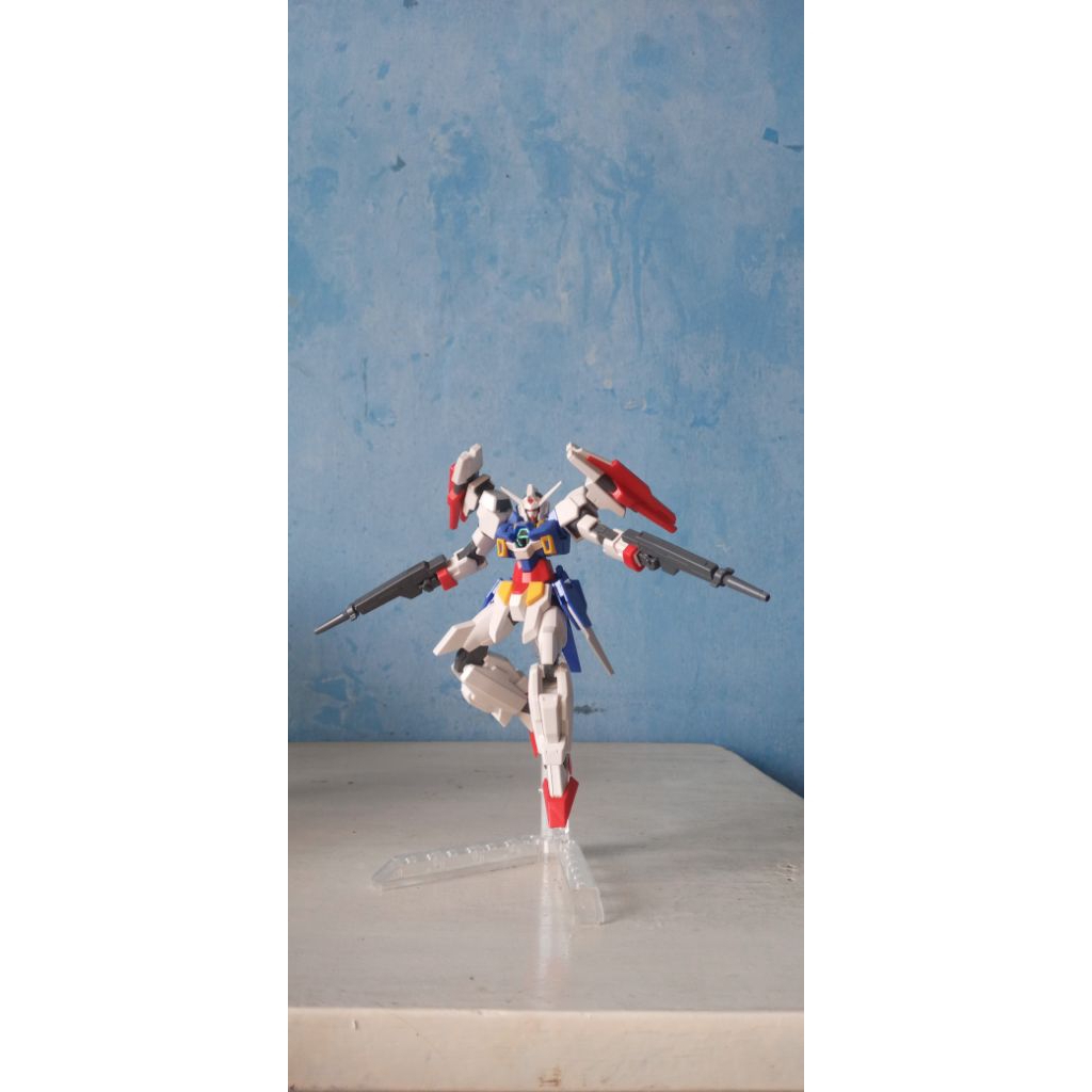 HG 1 / 144 AGE 2 DOUBLE BULLET GUNDAM (sudah di rakit)