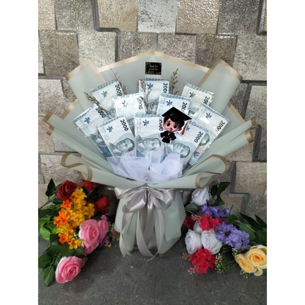 

Buket Wisuda, Khitan, Ultah, Wedding, Engagement, dll