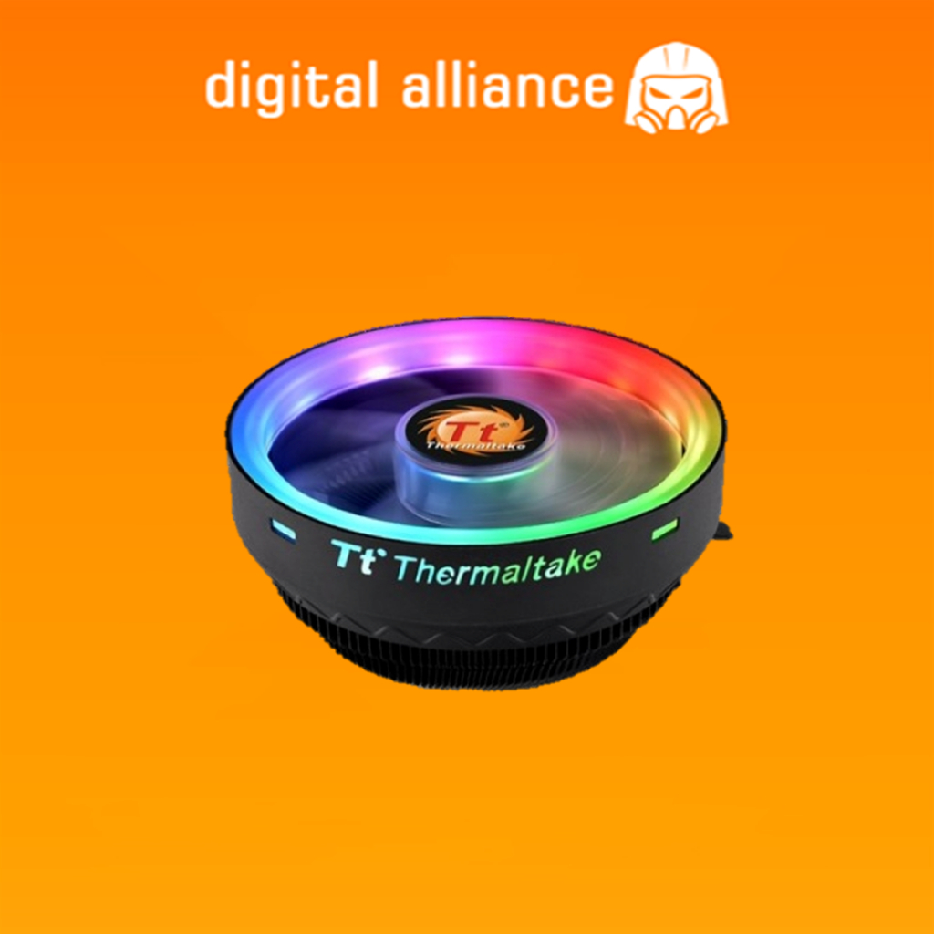 THERMALTAKE CPU AIO COOLER UX100 ARGB LIGHTING (1X 120MM ARGB FANS) BLACK 2Y