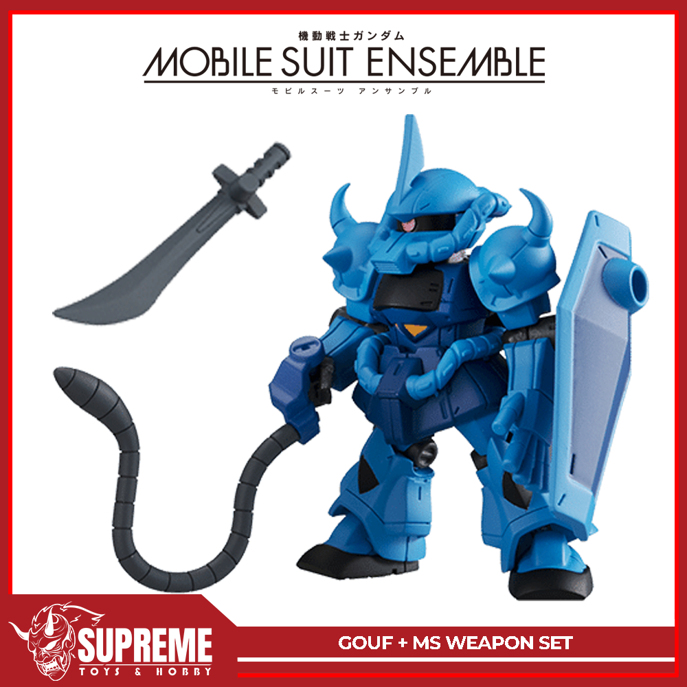 Mobile Suit Ensemble 11 - MS-07B Gouf + MS Weapon Set