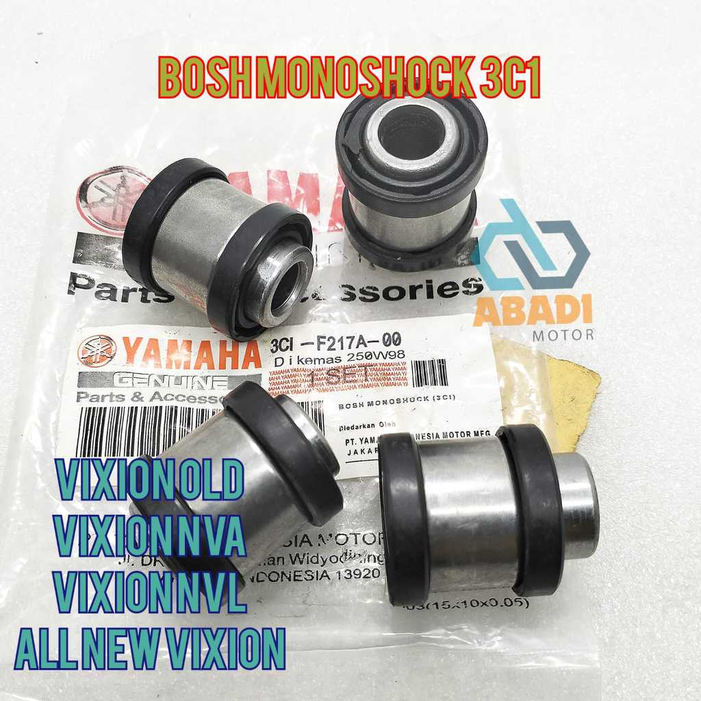 Bosh Bush MonoShock Ori Yamaha 3C1 Bushing MonoSok Vixion Old NvA NVL Vixion New Bos Mono Original Y