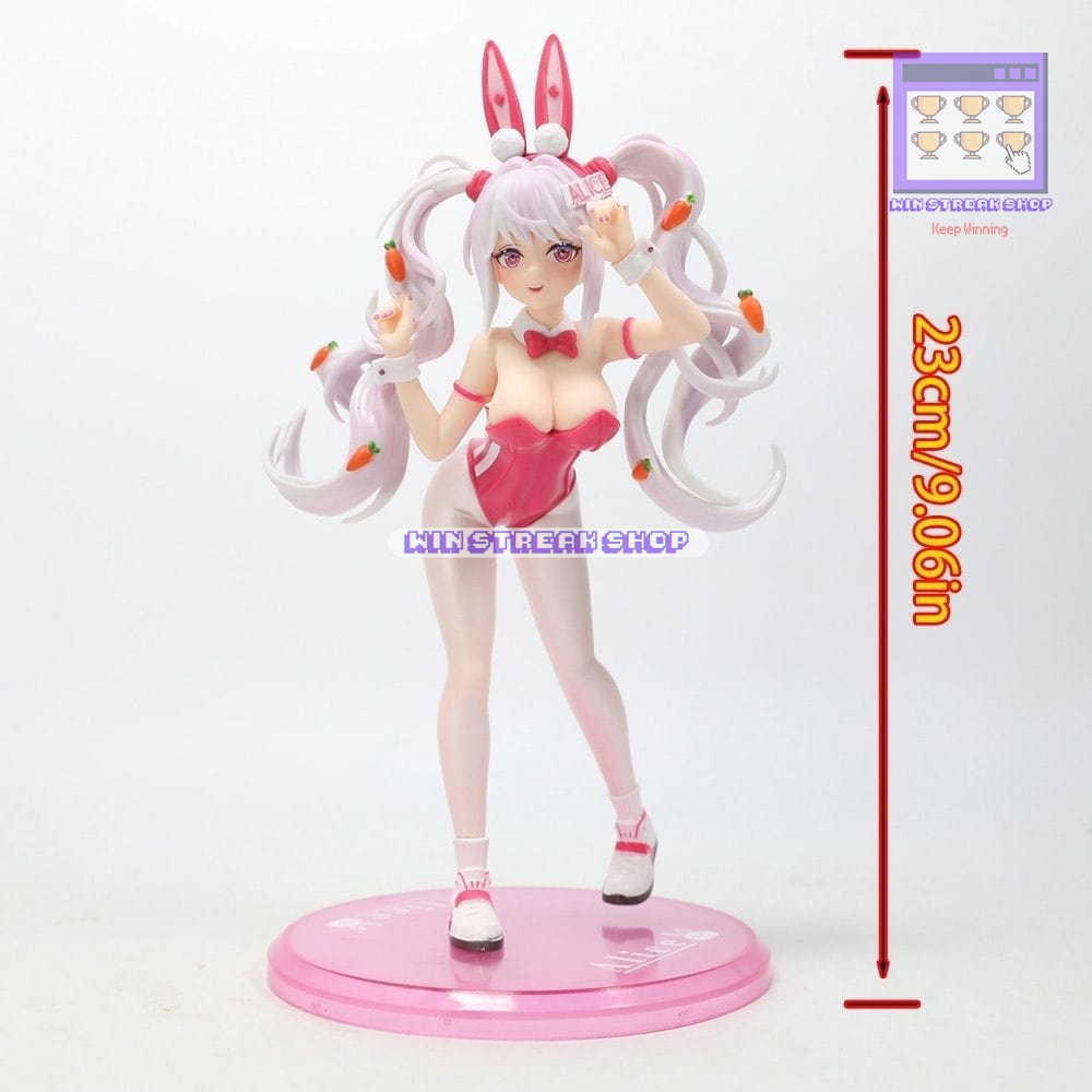 Nikke Action Figure - Alice Bunny Action Figure / Bunny Alice Action Figure